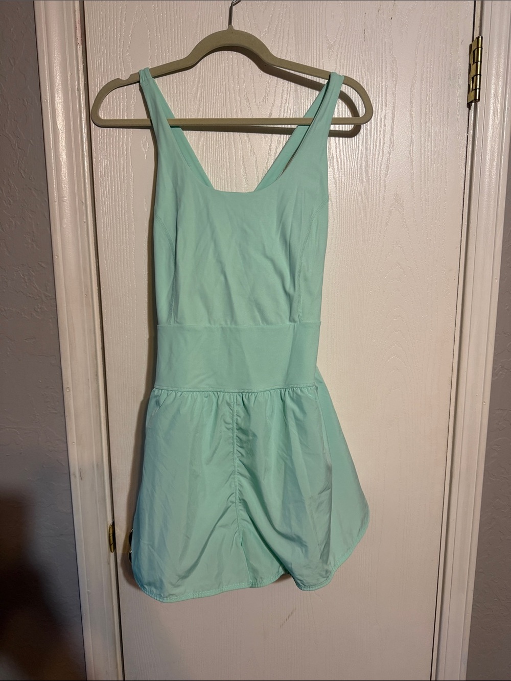 Avia Mint Green Athletic Jumpsuit Romper